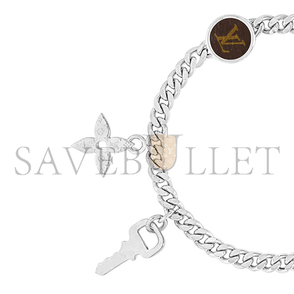 LOUIS VUITTON BRASSERIE MNG PADLOCK BRACELET M00509